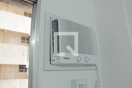 Ar condicionado Studio de kitnet/studio para alugar com 1 quarto, 24m² em Ponta da Praia, Santos