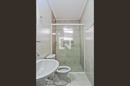 Banheiro Social de casa para alugar com 1 quarto, 56m² em Jardim Felicidade (zona Oeste), São Paulo