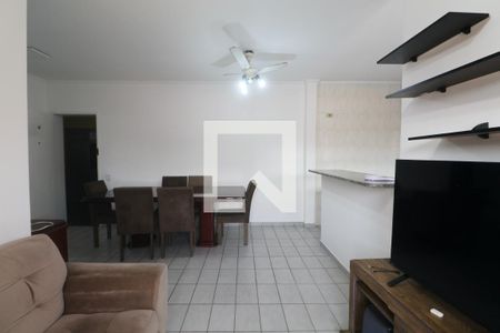 Sala de apartamento para alugar com 2 quartos, 85m² em Jardim Enseada, Guarujá