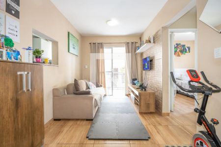 Sala de apartamento à venda com 2 quartos, 48m² em Santa Maria, Osasco