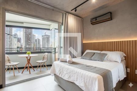 Sala/Quarto de kitnet/studio à venda com 1 quarto, 25m² em Jardim das Acacias, São Paulo