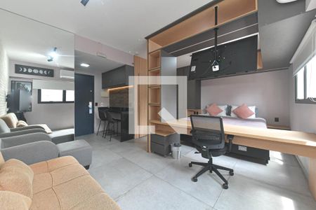 Sala de apartamento à venda com 1 quarto, 29m² em Itaim Bibi, São Paulo