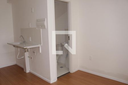Sala/Cozinha de kitnet/studio para alugar com 1 quarto, 21m² em Campos Elíseos, São Paulo