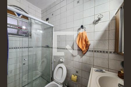Banheiro Social de apartamento para alugar com 1 quarto, 96m² em Embaré, Santos