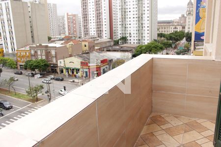 Varanda Sala/Quarto de apartamento para alugar com 1 quarto, 55m² em Campos Elíseos, São Paulo