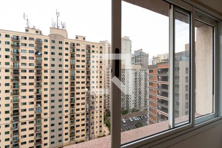 Sala_Cozinha - Conjugada de apartamento para alugar com 1 quarto, 48m² em Alphaville Industrial, Barueri