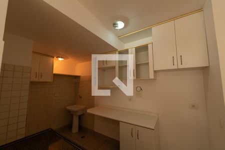 Sala/Cozinha de apartamento para alugar com 1 quarto, 48m² em Alphaville Industrial, Barueri