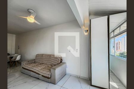 Sala de apartamento para alugar com 1 quarto, 97m² em Ponta da Praia, Santos