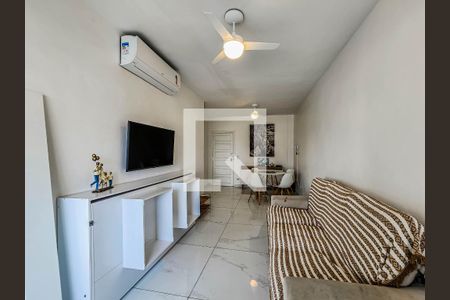 Sala de apartamento para alugar com 1 quarto, 97m² em Ponta da Praia, Santos