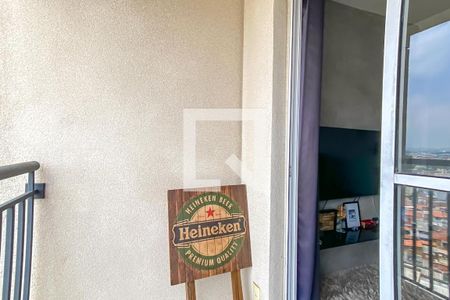 Varanda de apartamento para alugar com 1 quarto, 42m² em Jardim Olavo Bilac, São Bernardo do Campo