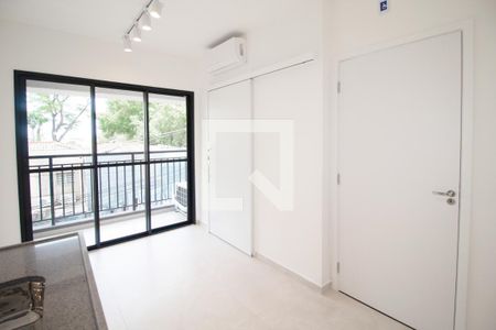 Sala/Cozinha de apartamento para alugar com 1 quarto, 28m² em Pinheiros, São Paulo