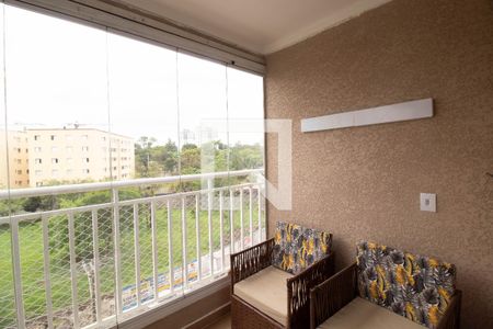 Varanda da Sala de apartamento para alugar com 3 quartos, 72m² em Macedo, Guarulhos