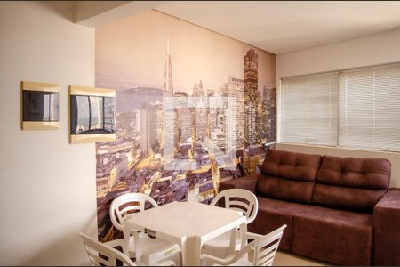 Sala/Cozinha de apartamento para alugar com 1 quarto, 50m² em Alto da Glória, Goiânia