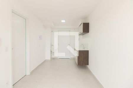 Sala/Cozinha de apartamento para alugar com 1 quarto, 27m² em Guaiauna, São Paulo