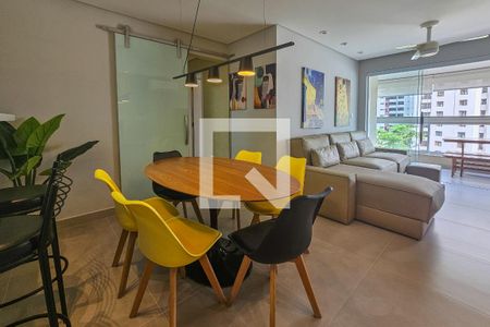 Sala de Jantar de apartamento para alugar com 3 quartos, 110m² em Vila Luis Antonio, Guarujá