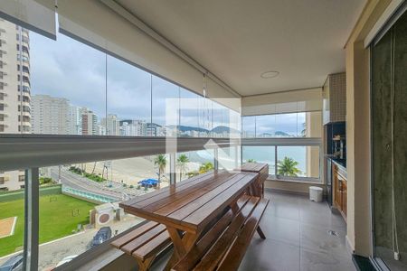 Varanda de apartamento para alugar com 3 quartos, 110m² em Vila Luis Antonio, Guarujá