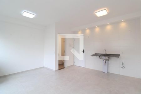 Sala/Cozinha de kitnet/studio para alugar com 1 quarto, 45m² em Pinheiros, São Paulo