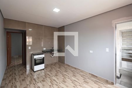 Sala de casa para alugar com 1 quarto, 30m² em Vila Palmares, Santo André
