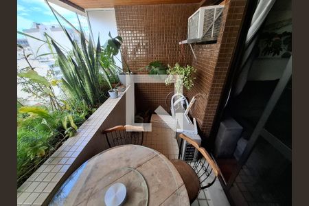 Varanda da Sala de apartamento à venda com 3 quartos, 150m² em Botafogo, Rio de Janeiro