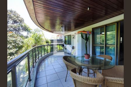 Varanda de apartamento à venda com 3 quartos, 112m² em Recreio dos Bandeirantes, Rio de Janeiro
