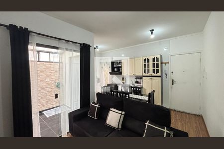 Sala de apartamento para alugar com 2 quartos, 50m² em Campestre, Santo André