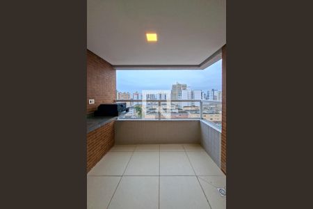 Sacada  de apartamento para alugar com 1 quarto, 48m² em Guilhermina, Praia Grande