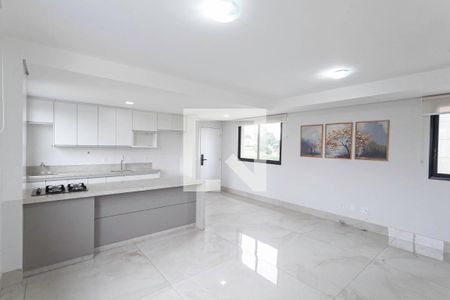 Sala/Cozinha de apartamento à venda com 1 quarto, 50m² em Barro Preto, Belo Horizonte