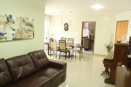 Sala de apartamento à venda com 3 quartos, 124m² em Olímpico, São Caetano do Sul