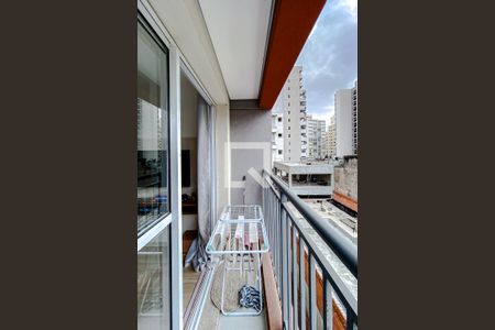 Varanda da Sala de kitnet/studio para alugar com 1 quarto, 32m² em Vila Mariana, São Paulo