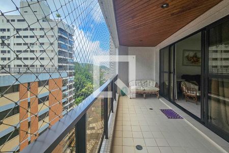 Varanda Sala de apartamento para alugar com 3 quartos, 110m² em Centro, Guarujá