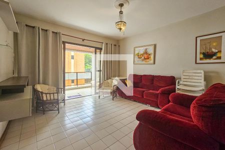 sala de apartamento para alugar com 3 quartos, 110m² em Centro, Guarujá