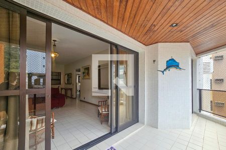 varanda de apartamento para alugar com 3 quartos, 110m² em Centro, Guarujá
