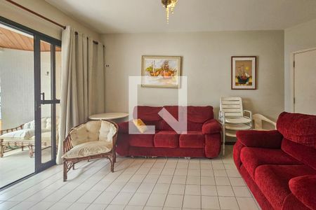 sala de apartamento para alugar com 3 quartos, 110m² em Centro, Guarujá