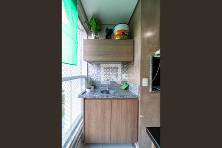 Varanda Gourmet de apartamento para alugar com 3 quartos, 127m² em Vila Anastácio, São Paulo