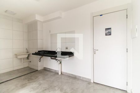 Sala/Cozinha de apartamento para alugar com 2 quartos, 35m² em Vila Norma, São Paulo