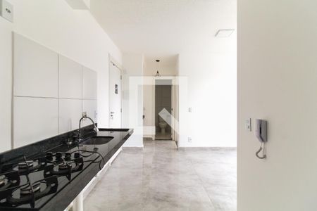 Sala/Cozinha de apartamento para alugar com 2 quartos, 35m² em Vila Norma, São Paulo