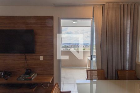 Varanda Gourmet de apartamento à venda com 3 quartos, 75m² em Nova Vista, Belo Horizonte