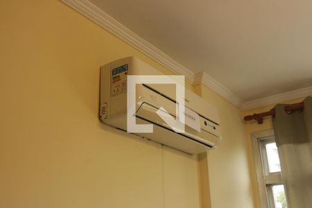 Ar condicionado da Sala de apartamento para alugar com 2 quartos, 100m² em Gonzaga, Santos