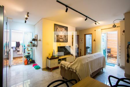 Sala de apartamento à venda com 3 quartos, 70m² em Jardim Paraiso, Santo André
