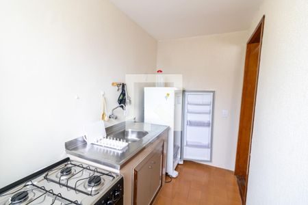 Cozinha de kitnet/studio para alugar com 1 quarto, 30m² em Centro Histórico, Porto Alegre