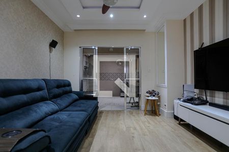 Sala de casa de condomínio para alugar com 2 quartos, 120m² em Centro, Mogi das Cruzes
