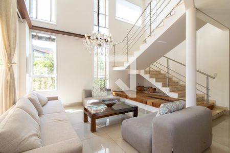 Sala de casa de condomínio à venda com 4 quartos, 308m² em Bosque das Palmeiras, Campinas