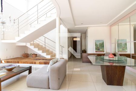 Sala de casa de condomínio à venda com 4 quartos, 308m² em Bosque das Palmeiras, Campinas