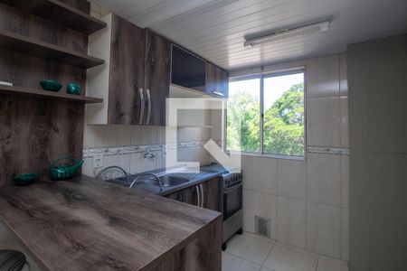 Sala/Cozinha de apartamento para alugar com 2 quartos, 43m² em Vila Nova, Porto Alegre