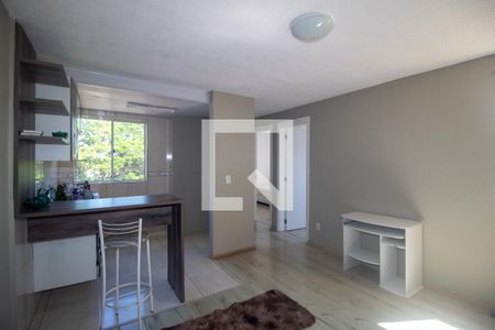Sala/Cozinha de apartamento para alugar com 2 quartos, 43m² em Vila Nova, Porto Alegre