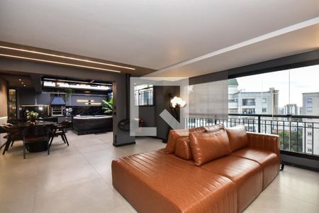 Sala de apartamento à venda com 2 quartos, 105m² em Jardim Parque Morumbi, São Paulo