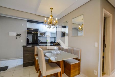 Sala de apartamento à venda com 3 quartos, 66m² em Vila Metalúrgica, Santo André
