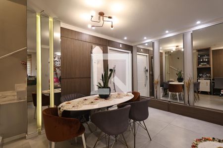 Sala de apartamento à venda com 2 quartos, 134m² em Parque das Nações, Santo André