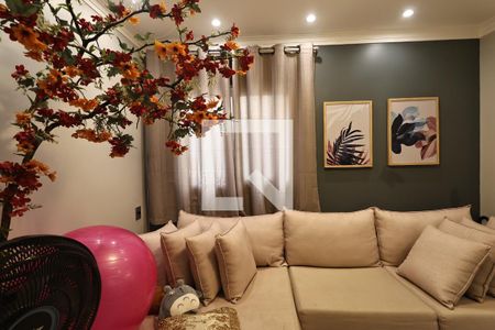 Sala de apartamento à venda com 2 quartos, 134m² em Parque das Nações, Santo André