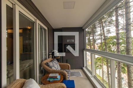 Varanda gourmet de apartamento para alugar com 3 quartos, 109m² em Mossunguê, Curitiba